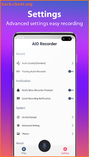 Voice Recorder Free & Sound Recorder, MP3 Recorder screenshot