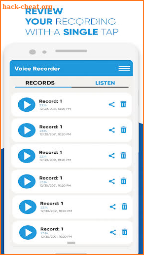 Voice Recorder - High Quality screenshot