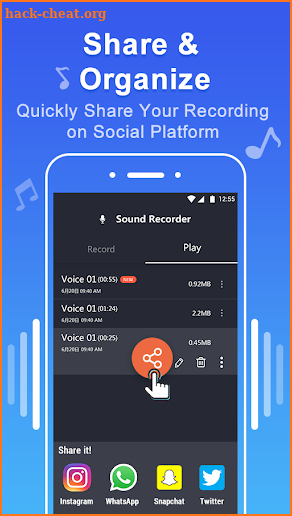 Voice Recorder – High-Quality Sound Recorder screenshot