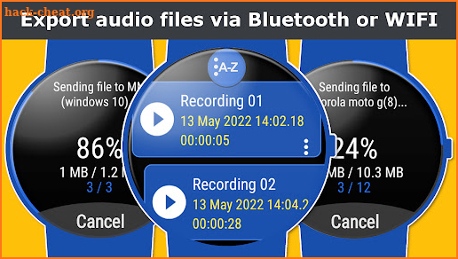 Voice Recorder - HUAWEI watch screenshot