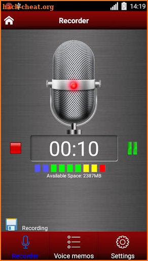 Voice recorder pro screenshot