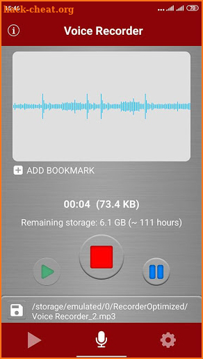 voice recorder - pro recorder screenshot