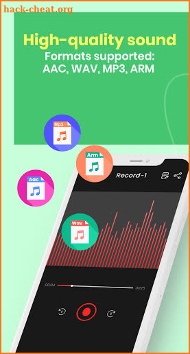 Voice Recorder, Record High Quality Music screenshot
