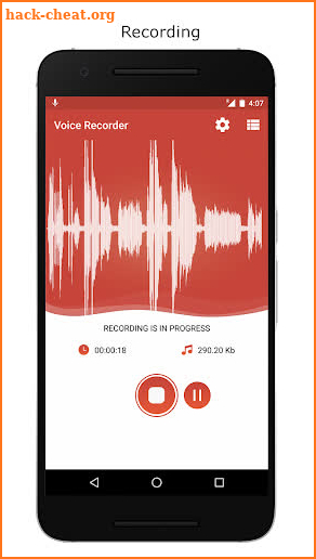Voice Recorder – Record Unlimited Audio screenshot