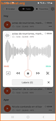 Voice Recorder - XVoice Lite screenshot