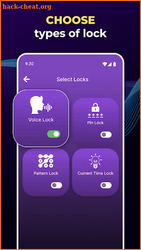 Voice Screen Lock screenshot