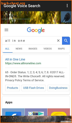 Voice Search For Google screenshot
