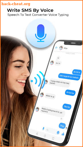 Voice SMS : Voice to Text Write Message With Voice screenshot