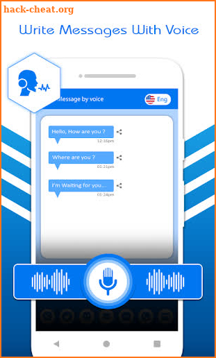 Voice SMS : Write SMS By Voice - Voice Message App screenshot