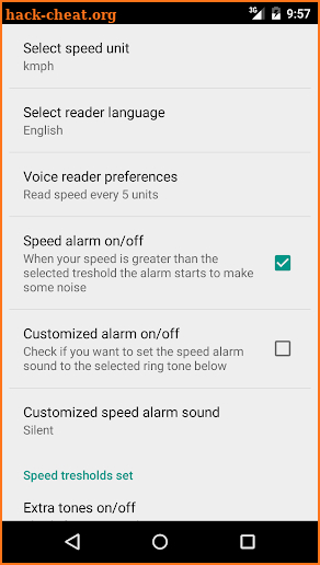 Voice Speedometer Full Version screenshot