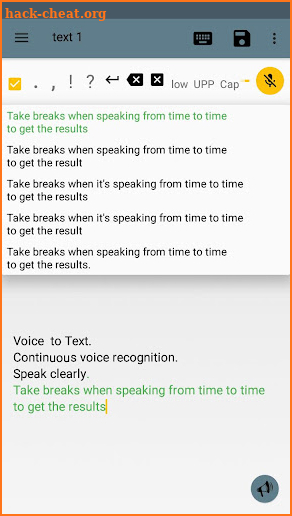 Voice Text Text Voice PDF PRO screenshot