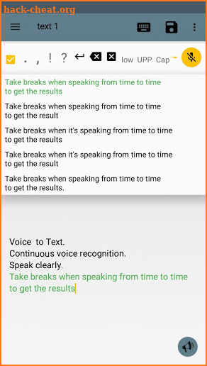 Voice to Text Text to Voice FULL PRO screenshot