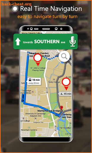 Voice Traffic Navigation - Driving Maps Direction screenshot