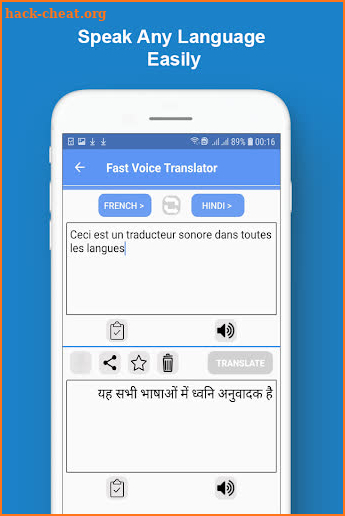 Voice Translator All Languages Keyboard Typing App screenshot