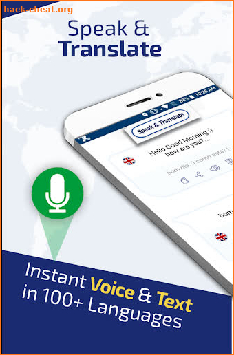 Voice Translator, Speak and translate conversation screenshot