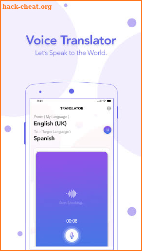 Voice Translator - Translate Voice in any language screenshot