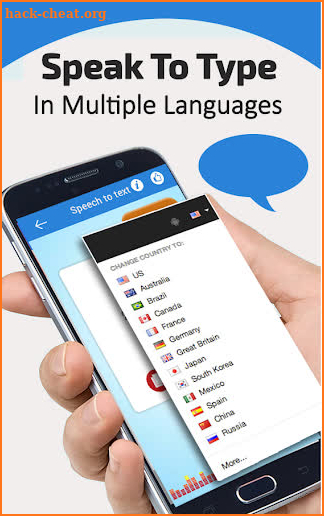 Voice Typing all Languages: convert Speech to text screenshot