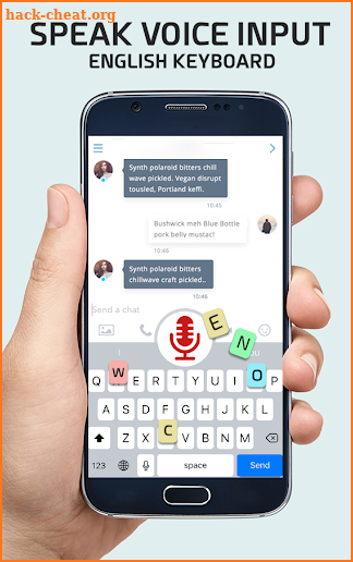 Voice Typing Keyboard - Speech to Text Converter screenshot