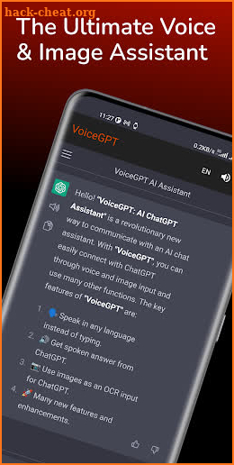 VoiceGPT: AI ChatGPT Assistant screenshot
