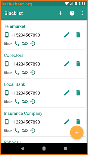 Voicemail & Call Blocker screenshot