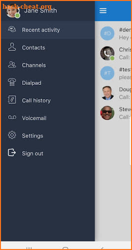 VoiceONE Connect screenshot