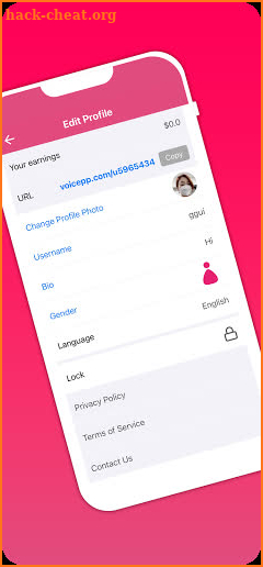 VoicePingPong - Voice Chat screenshot
