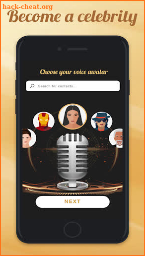 Voicy Celebrity Voice Avatar screenshot