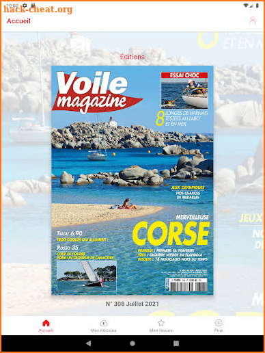Voile Magazine screenshot