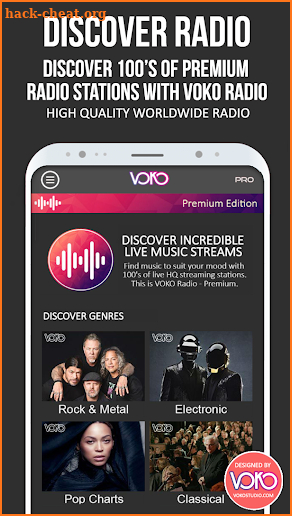 VOKO Radio PRO - Global Streams screenshot