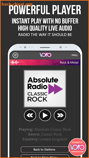 VOKO Radio PRO - Global Streams screenshot