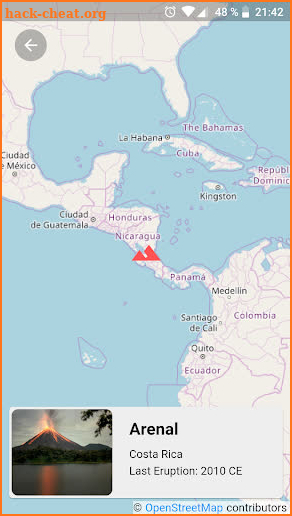 Volcano & Earthquake - Info, Maps, News screenshot