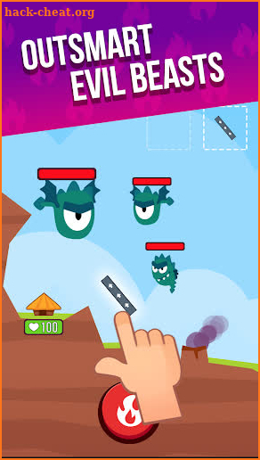 Volcano Attack screenshot