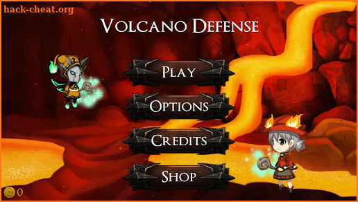Volcano Defense screenshot