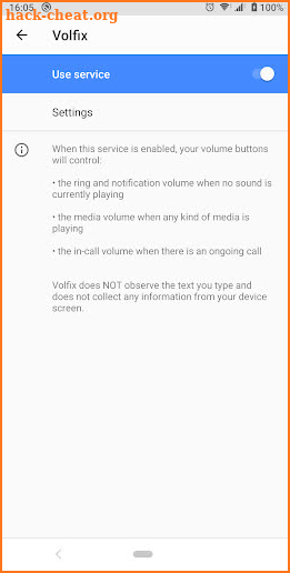 Volfix - volume control fix screenshot