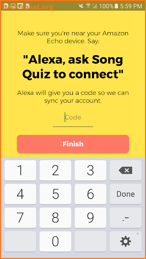 Volley Alexa App for Song Quiz screenshot