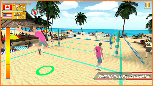 Volleyball Champions Spike 3D screenshot