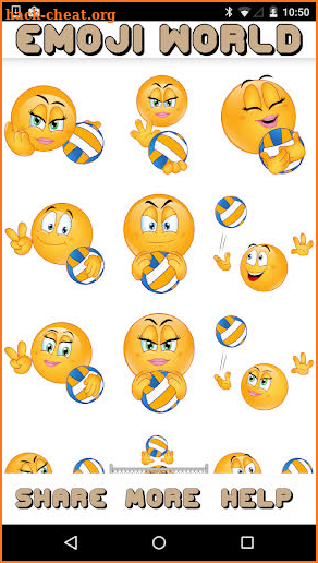Volleyball Emojis screenshot