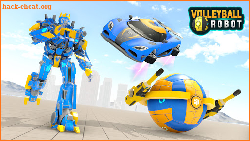 Volleyball Robot Car Game – Robot Transform Wars screenshot