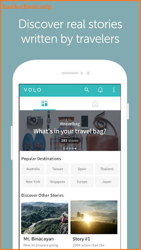 VOLO - Your Travel Journal screenshot