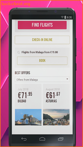 VOLOTEA  -  Booking flights ticket screenshot