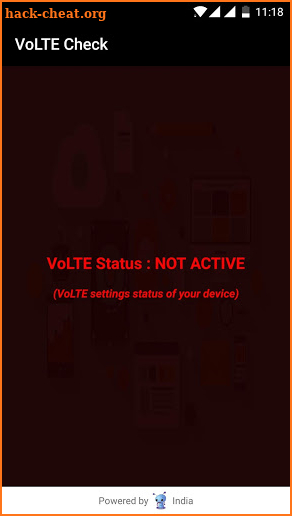VoLTE Check screenshot