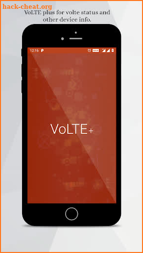 VoLTE Plus - Know device volte status & other info screenshot
