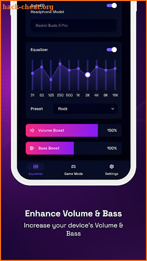 Volume & Bass Booster - EQ PRO screenshot