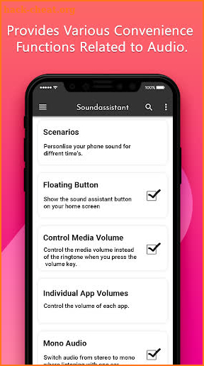 Volume Audio Assistant - SoundAssistant screenshot