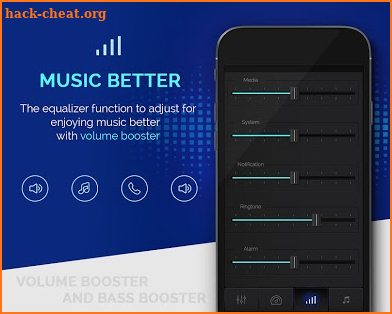 Volume Booster and Bass Booster screenshot