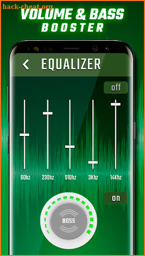Volume Booster & Equalizer Free screenshot
