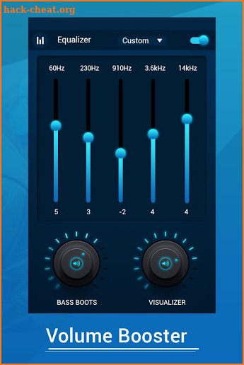 Volume Booster & Music Equalizer 2018 screenshot
