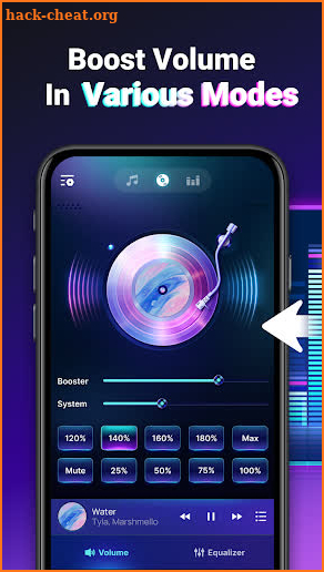 Volume Booster Bass Equalizer screenshot