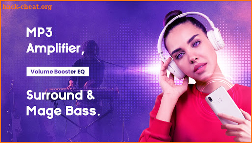 Volume Booster EQ - Louder & Mega Bass, Equalizer screenshot