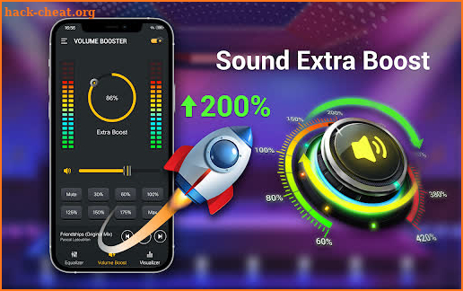 Volume Booster- Equalizer,Bass screenshot